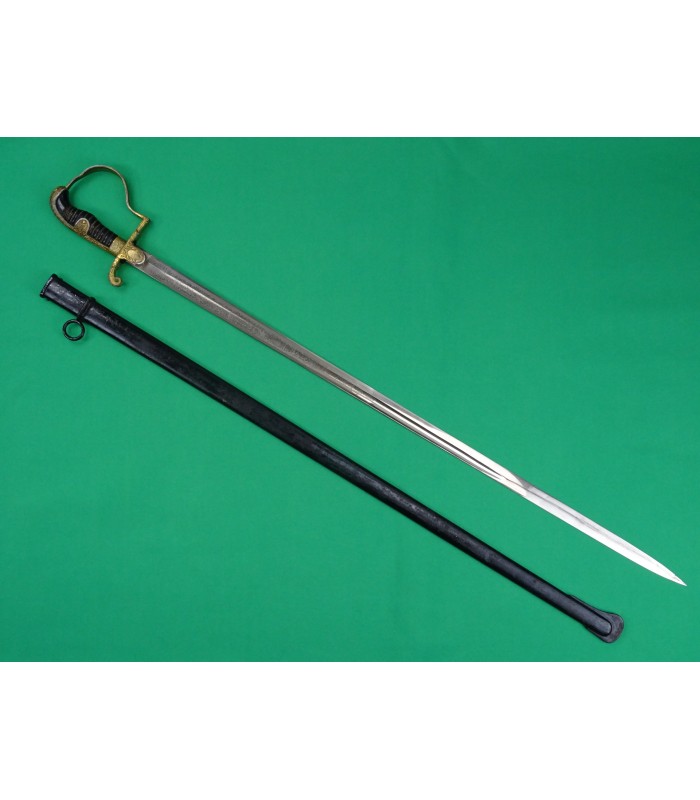 Sabre WH à lame gravée