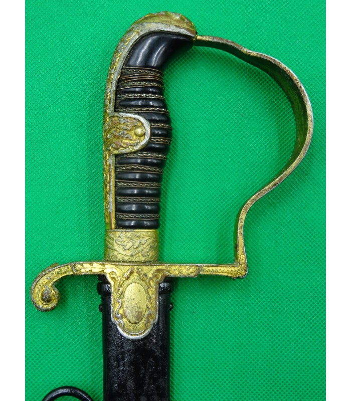 Double engraved WH sword