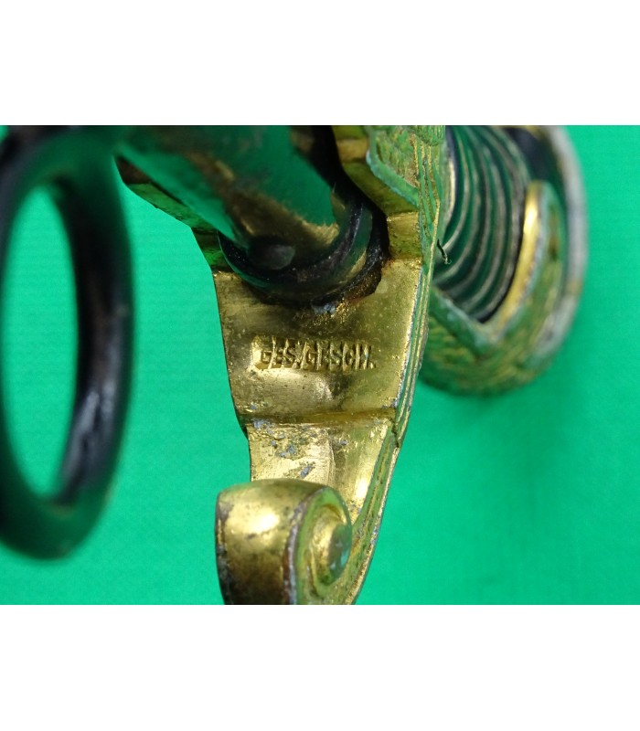 Double engraved WH sword