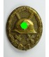 Wounded badge gold