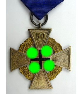 Croix pour 50 ans de services