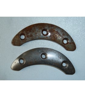 Front iron for boots