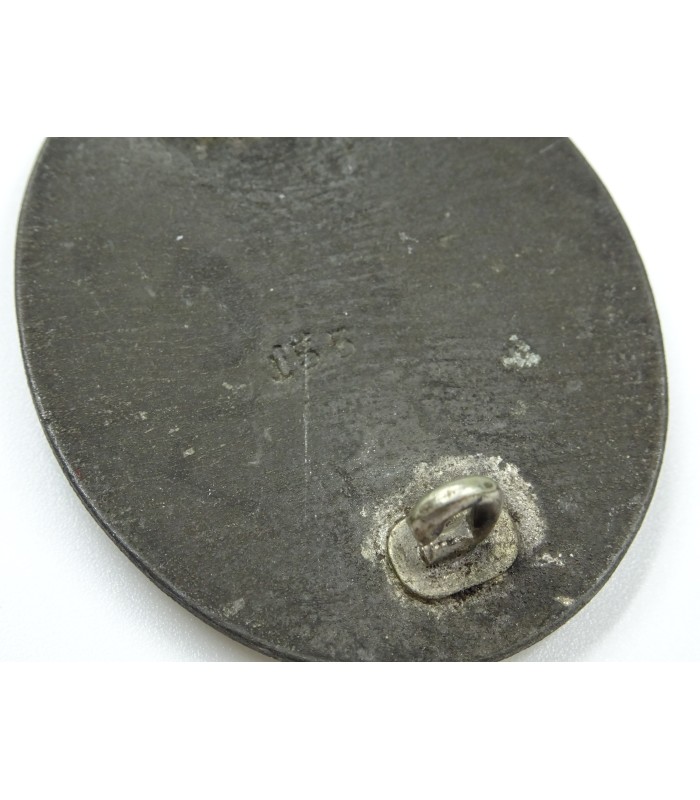 Wounded badge silver