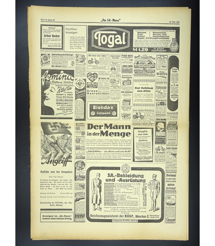 Der SA-Mann - Journal des SA