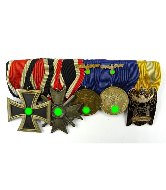 Srtrolasse 1939, croix du mérite de guerre 2e classe avec   Heer