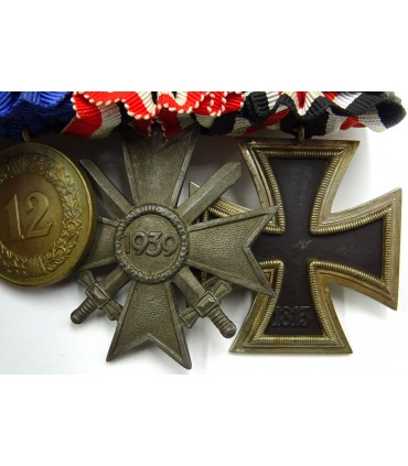 Srtrolasse 1939, croix du mérite de guerre 2e classe avec   Heer