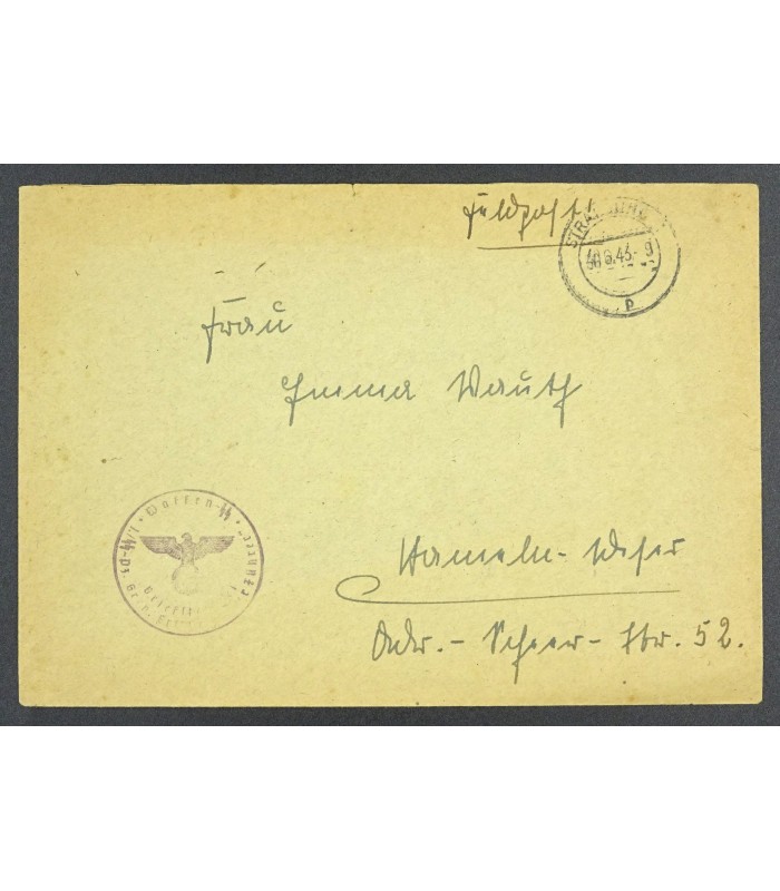 Waffen-SS - SS-Feldpost