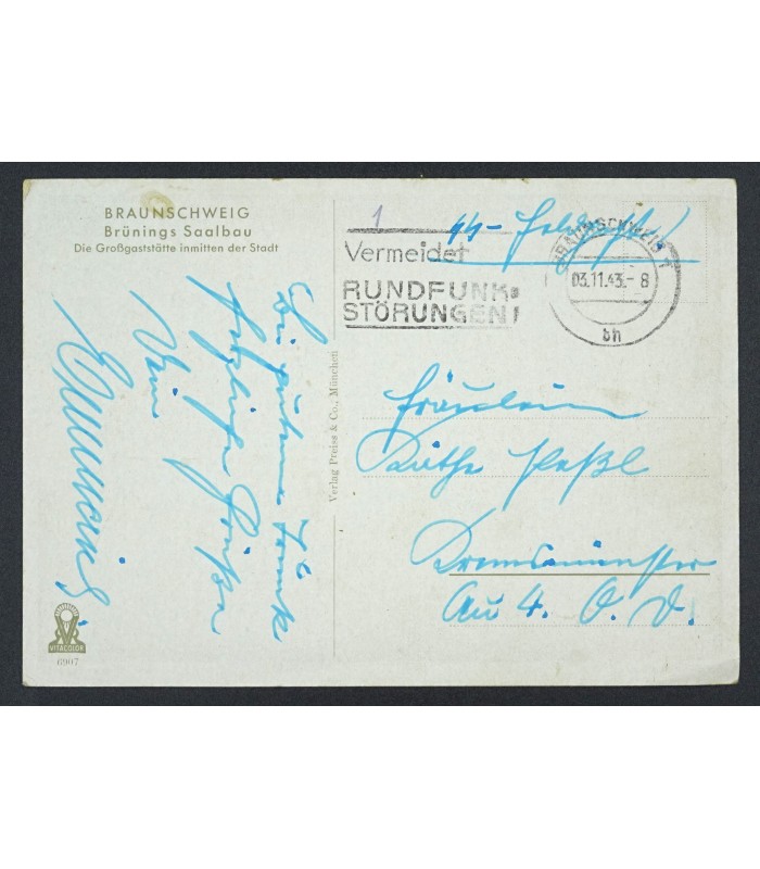 Waffen-SS - SS-Feldpost