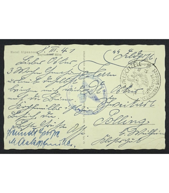 Waffen-SS - SS-Feldpost