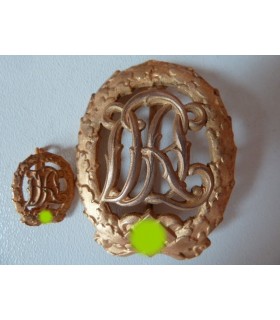 Insignia dorada de capacidad deportiva DRL