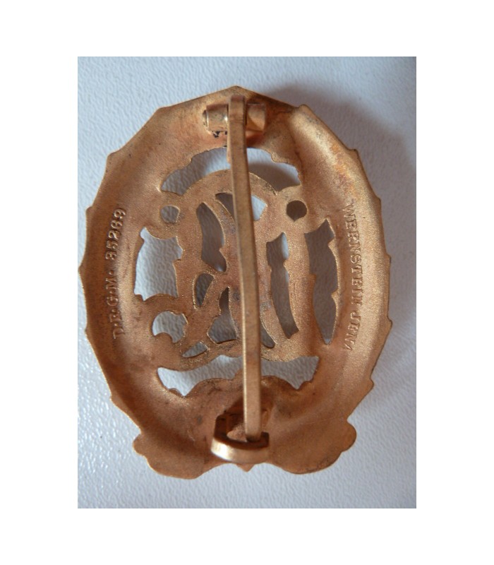 Insigne de capacités sportives DRL or