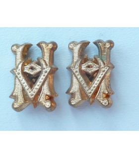 Paire d'attributs d'épaulettes d'officier