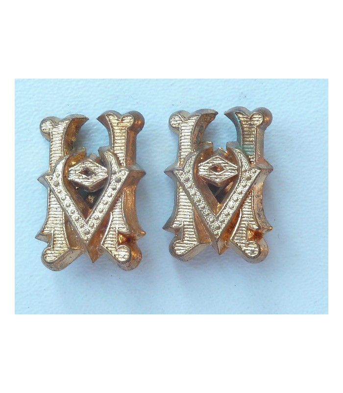 Paire d'attributs d'épaulettes d'officier