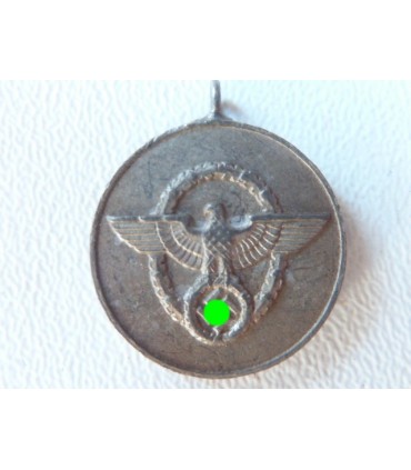 Médaille pour 8 ans d'ancienneté dans la police