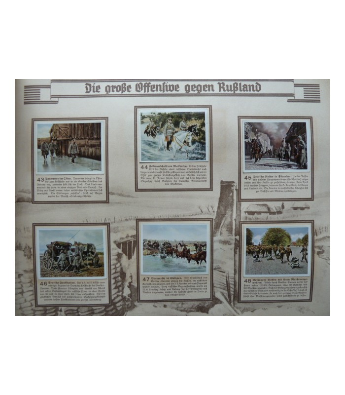 Album de vignettes couleur