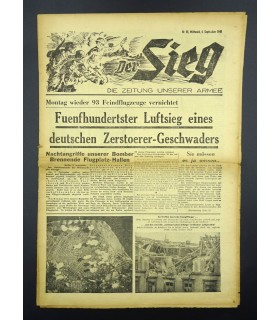 Journal de guerre 'Der Sieg'