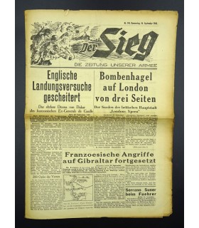 Journal de guerre 'Der Sieg'