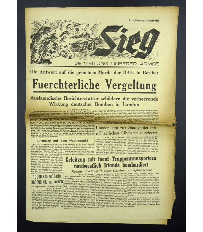 Journal de guerre 'Der Sieg'