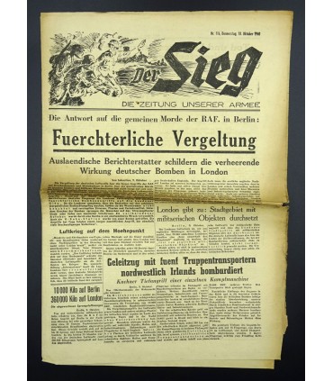 Journal de guerre 'Der Sieg'