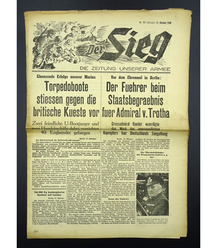 Journal de guerre 'Der Sieg'