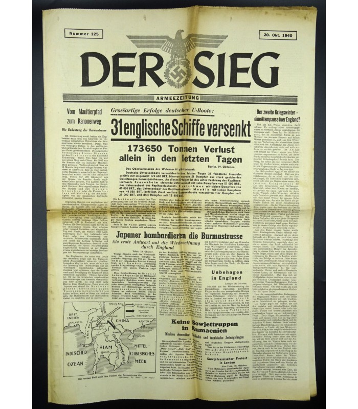 Journal de guerre 'Der Sieg'