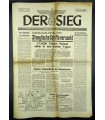 War propaganda newspaper 'Der Sieg'
