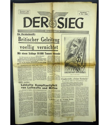 Journal de guerre 'Der Sieg'