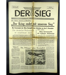 Journal de guerre 'Der Sieg'