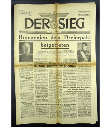 Journal de guerre 'Der Sieg'