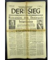 War propaganda newspaper 'Der Sieg'