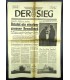 War propaganda newspaper 'Der Sieg'