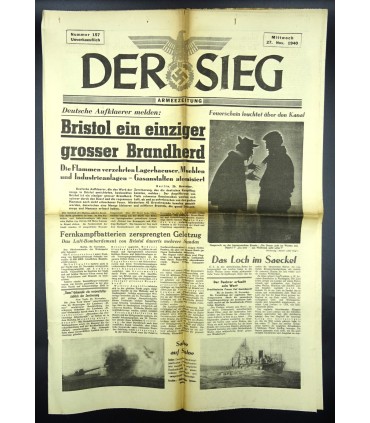 Journal de guerre 'Der Sieg'