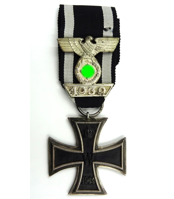 Iron cross clasp and iron cross 2nd class 1914