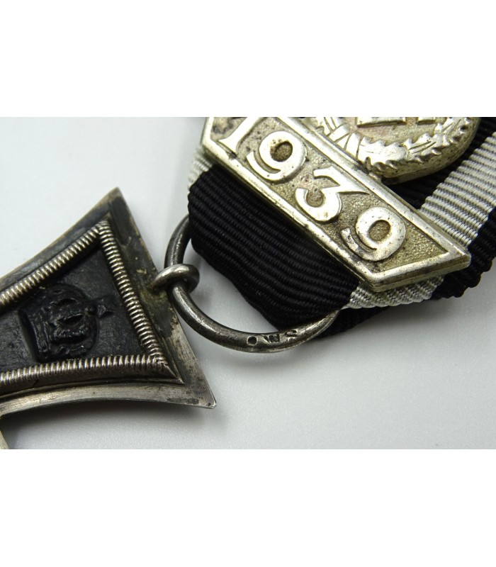 Iron cross clasp and iron cross 2nd class 1914