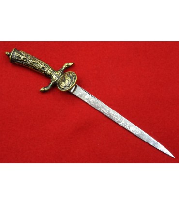 Miniature de dague de forestier