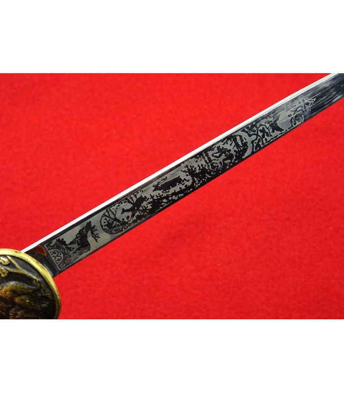 Miniature de dague de forestier