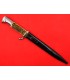 Engraved WH bayonet