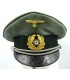 KM coastal artillery officer's visor cap