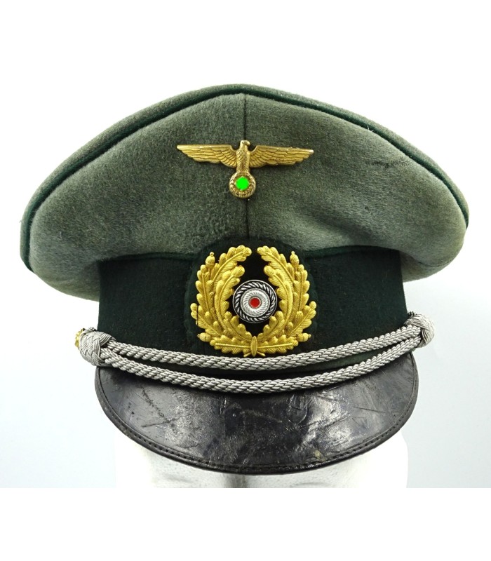 KM coastal artillery officer's visor cap