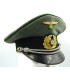 KM casquette d'officier artillerie côtière