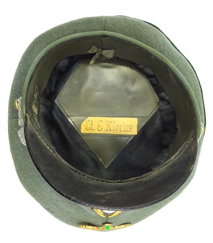 KM coastal artillery officer's visor cap