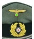 KM coastal artillery officer's visor cap