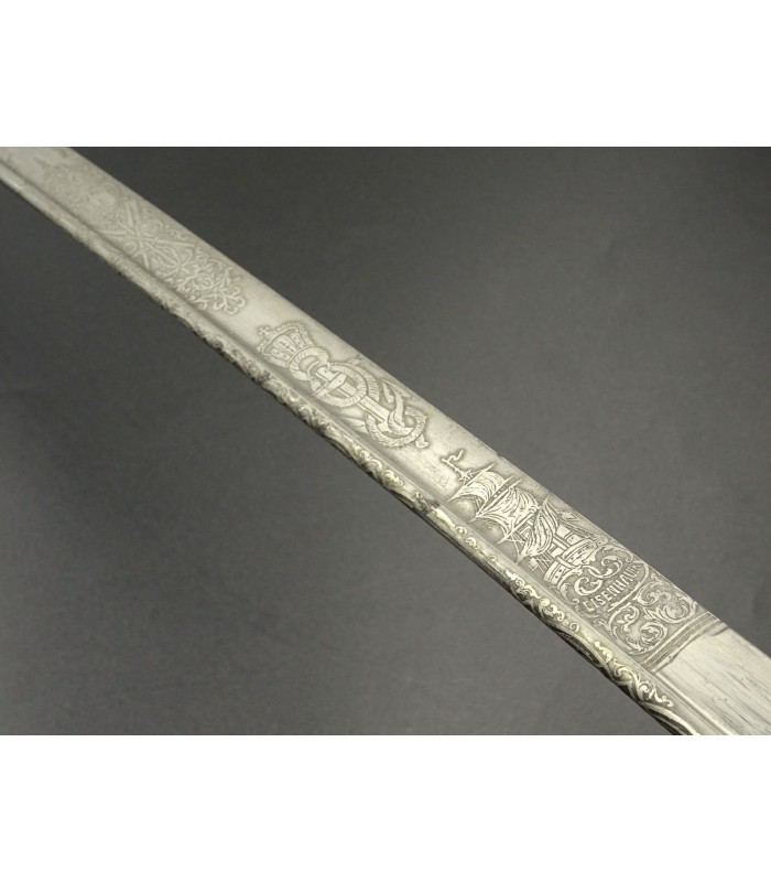 German imperial navy officer's sword