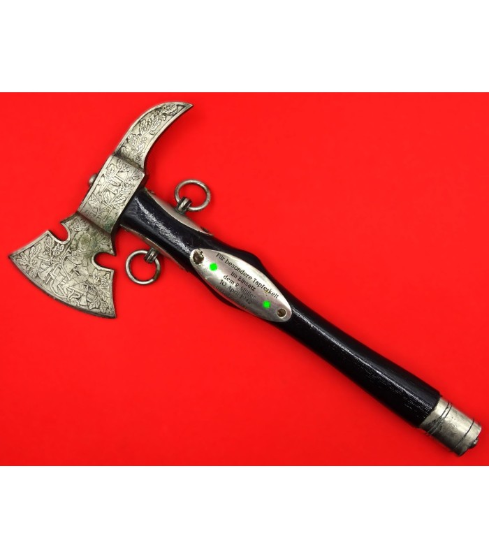 Firefighters' honor axe