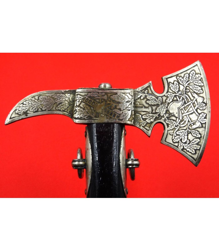 Hache d'honneur des pompiers