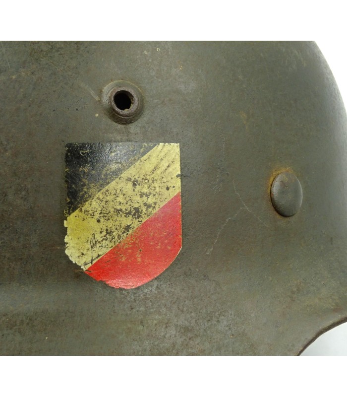 Casque Mle 35 WH double insigne