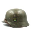 Police combat steel helmet