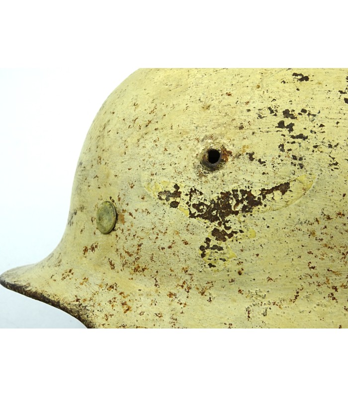 Casque blanc Wehrmacht