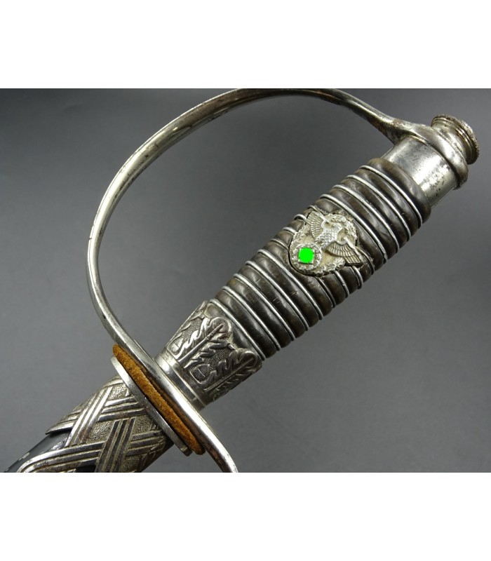 Police officer's sword