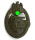Insigne d'assaut des Panzers bronze